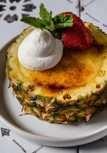 Image of Pineapple Crème Brulee