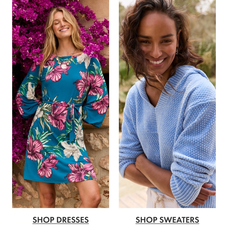 Shop Women's Dresses and Sweaters