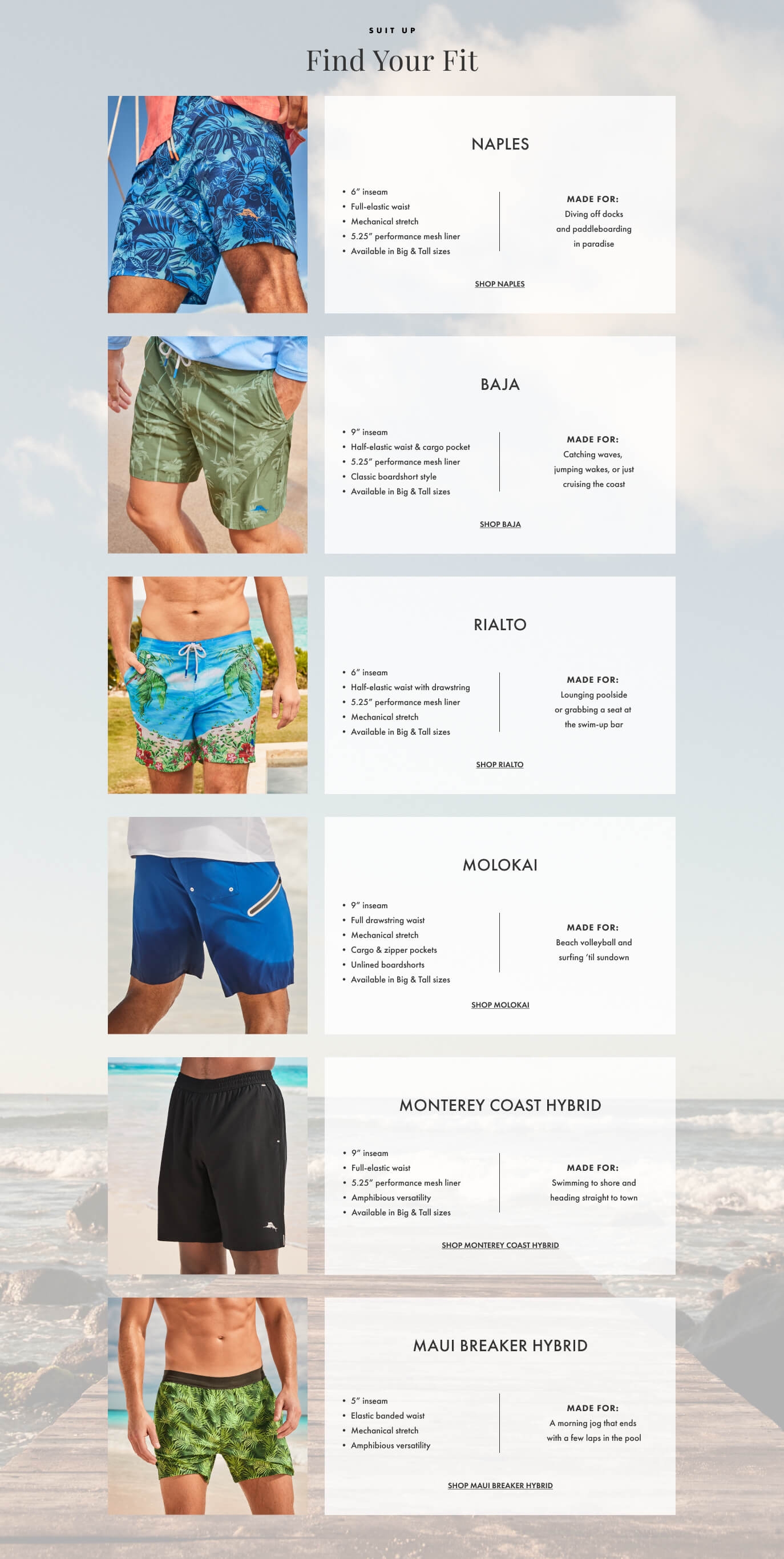 Shop Men's Swim Collection