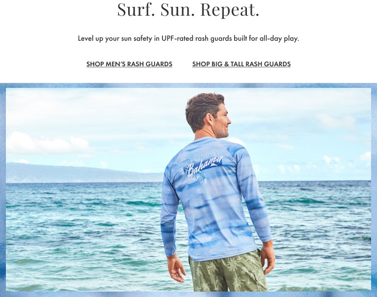 Shop Men and Big and Tall Rashguards