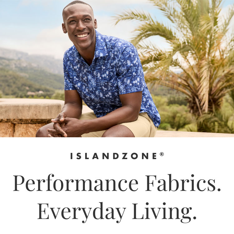 Islandzone Performance Fabrics. Everyday Living. 