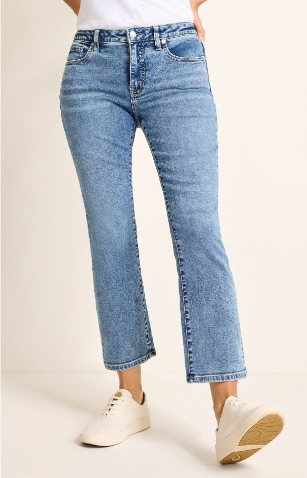 CROPPED MINI BOOTCUT