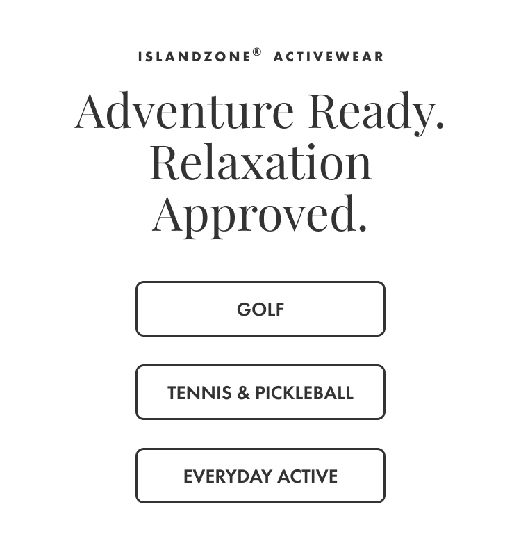 IslandZone Activewear