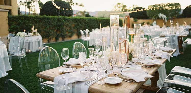 Wedding Ceremony on the Grand Lawn