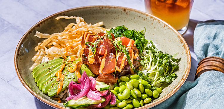 Tommy Bahama Restaurant Poke Bowl