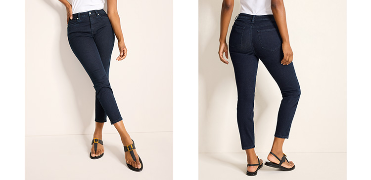 Tommy Bahama Indigo Palm Skinny Ankle Jeans