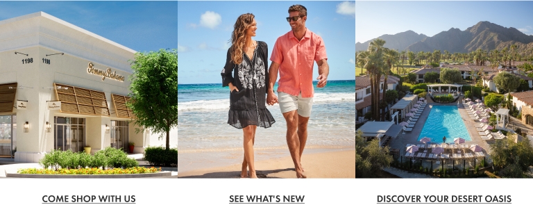 Eat, Shop, and Stay with Tommy Bahama