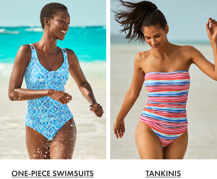 Your Summer, Your Way: One-Piece, Tankini, Bikini Tops & Bottoms